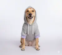 Buzo Doggy Capota Color Lila Talla M