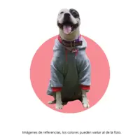 Buzo Doggy Capota Color Rojo 2XL