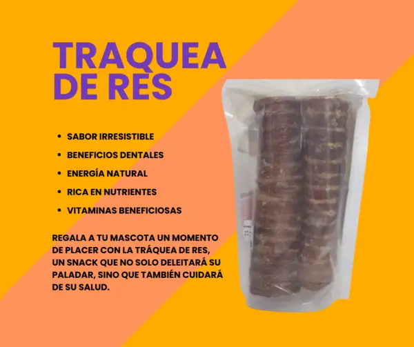 Tráquea de Res deshidratada