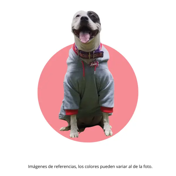 Buzo Doggy Capota Color Rojo 2XL